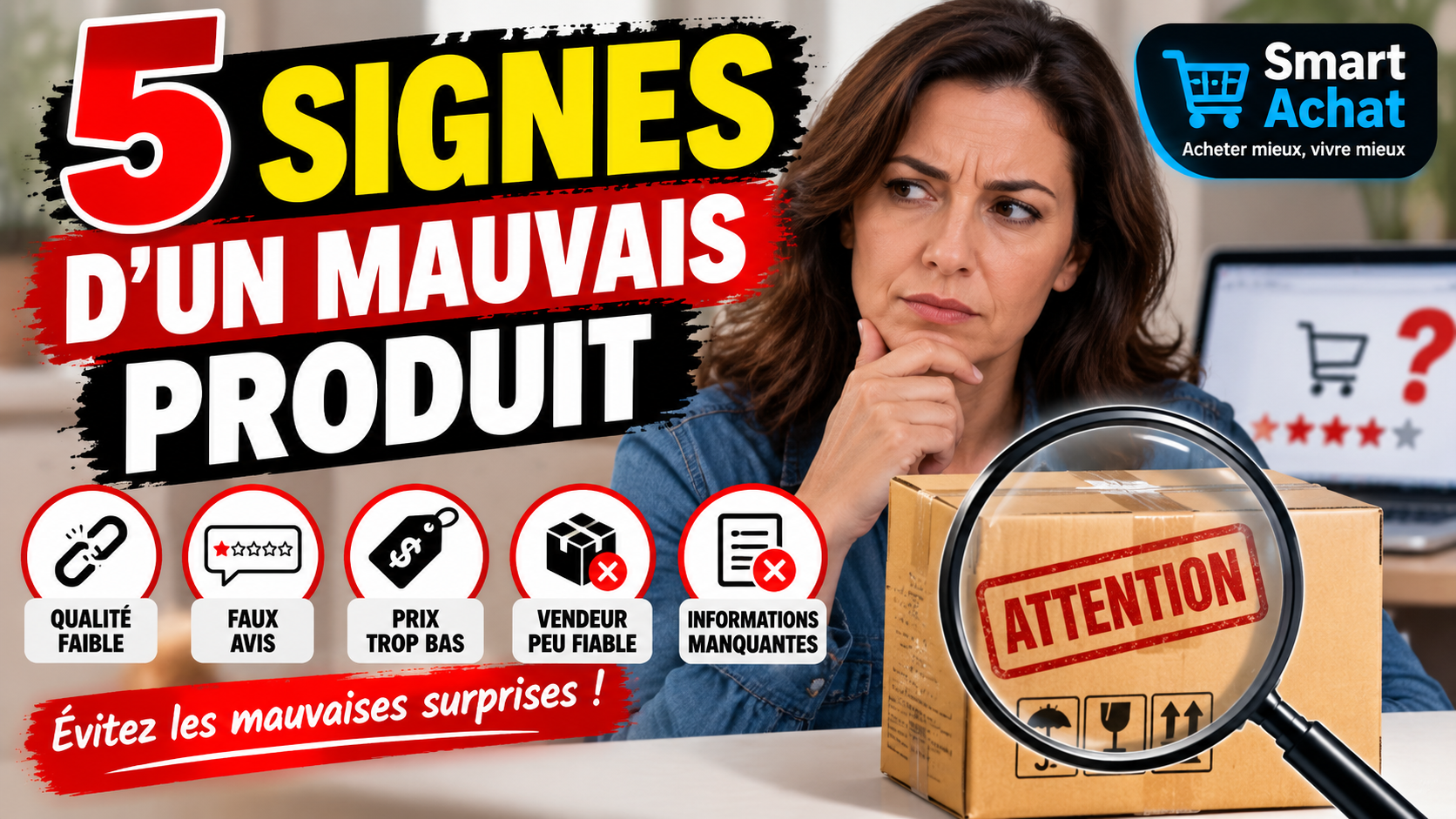 Warning signs of a bad product